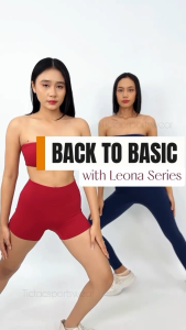 LEONA SERIES SPORTS BRA + SHORT + LEGGING SET OLAHRAGA GYM FITNESS WANITA (dijual terpisah)