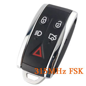 KEYECU KR55WK49244 Smart Remote for Jaguar XF XK XFR XKR 2009 2010 2011 2012 2013 XJ8 XK8 315/433MHz ID46 PCF7953 Chip Key Fob