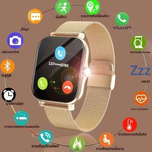 KESHUYOU 2025 ใหม่นาฬิกาสมาร์ทบลูทูธโทรข้อความแจ้งเตือนเครื่องเล่นเพลง Heart Rate Monitor Pedometer สมาร์ทนาฬิกาสําหรับ Android IOS