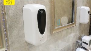 1000ml Touchless Alcohol Dispenser: Automatic Disinfection Machine for Public Spaces