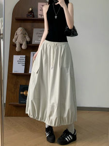 NIANDAIJINGDIAN | Floral Workwear A-Line Skirt