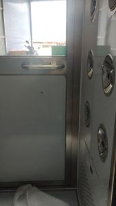 Phòng thổi khí đơn - Airshower room - Phòng tắm khí đơn - Buồng thổi khí đơn - Máy thổi khí - KT 1240x1000x2180mm