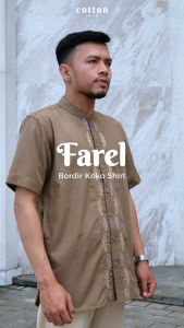Cotton Inch - Farel Koko Dewasa Lengan Pendek Pria
