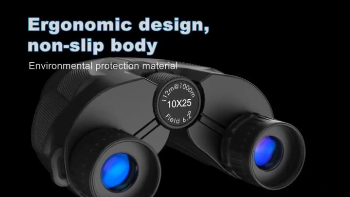 HOL 10X25 Binoculars long range Professional HD Hunting Telescope