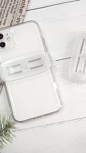 Clip Polos Handphone Square Terdapat lubang di kedua sisi dan back Clip Handphone