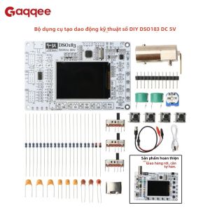 DSO183 DIY Bộ Dao Động Ký Số Kỹ Thuật Số 5V DC 0-500kHz Băng Thông Giao Diện Type-C Dành Cho Người Đam Mê Điện Tử Bộ Dụng Cụ Hàn