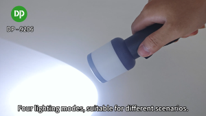 Đèn pin LED công suất cao 3Life (hợp kim nhôm) pin sạc 2000mAh bảo vệ điện áp thấp đèn khẩn cấp di động dùng ngoài trời cắm trại và trong nhà