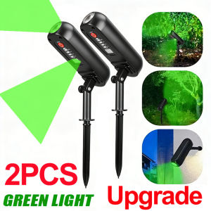 XIWANGFire | 1/2PCS Solar LED Light Outdoor Solar Wall Light IP65 Green/Warm Garden Light Solar Spotlights Solar UplightsTrees Pathway Yard