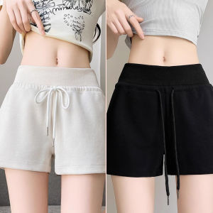 Miiow | Cat Person Sports Shorts Womens Running Outdoor Wear 2025 New Fashion Stylish Casual Pants High Waist Straight Leg Polyester Cotton Blend