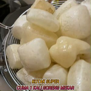 Kerupuk Kulit Sapi Mentah 1Kg Murah Happy Khan / Krupuk Rambak Kulit Sapi Asli Langsung Goreng