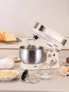 KONKA | Konka Chef Machine Small Home Multi-Function Dough Mixing Automatic Intelligent Egg Beating Machine 1169 Stainless Steel Bowl