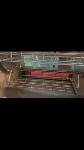 HCC Gas Chicken Rotisserie Oven 6-8pcs Capacity with Basket Stainless steel Heavy Duty HCC-366