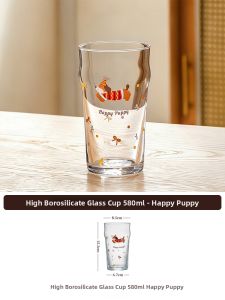 CRISTALGLASS | Elegant Portable High Borosilicate Glass Cup