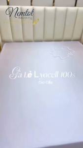 🌊GA LỤA LYOCELL 100S🌊Drap Nệm Cao Cấp - Sợi Dệt Từ Gỗ Cây Thiên Nhiên Nằm Mát - Nemtot Bedding