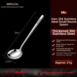 GEDO | Food Grade Household Stainless Steel Spoons