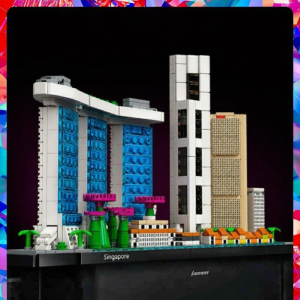 Singapore Skyline World Landmark Building Set