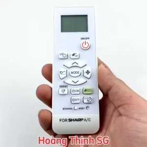 Điều khiển điều hòa SHARP Mã 03 remote máy lạnh SHARP - Tặng kèm pin - Hoàng Thịnh SG