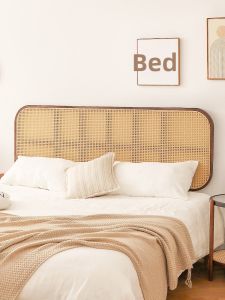 MANHAOSHI | Rattan Woven Vintage Bed Headboard
