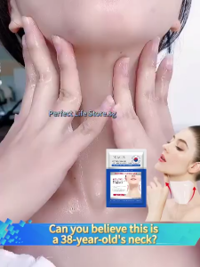 Collagen Neck Mask 10pcs Anti Aging Firming Neck Lines Moisturizing Whitening Remove neck lines