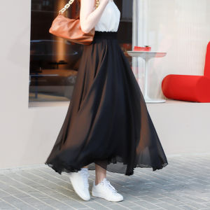 YINLIANHU | Plus Size Women Long Dress with Good Drape for Summer