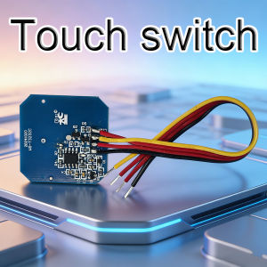 Touch Switch Hand-Sweep Dimmer 5-24V 3A 5CM Penetration for Wood Glass Acrylic 4 Modes DIY 1-5PCS for Cabinet Closet Desk LED