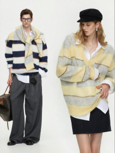 ULD | Soft and Lightweight V-Neck Sweater Peru Origin