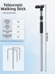 YUZHIYUAN | Fishing Umbrella Connector Joint Rod Accessories