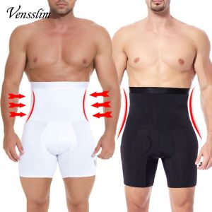 Vensslim Seamless Tummy Control Body Shaper Shorts Men Belly Control Tummy Trimmer Shapewear Weight Loss Fitness Slim Panties