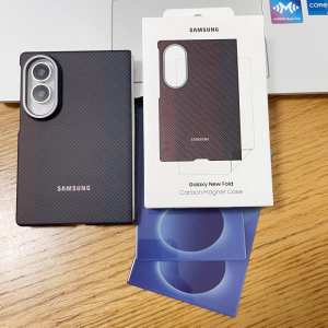 Samsung | Samsung Z Fold 7/8/8Ultra Carbon Fiber Magnet Case Galaxy ZFold 8 Wide For Magsafe Wireless Charge Shockproof Protect Cover &Box