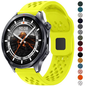 Silicone Strap For Oppo Watch X X2 4Pro OnePlus Watch 2 Sports Replacement Wristband For Oppo OnePlus Watch 46mm Bracelet Band
