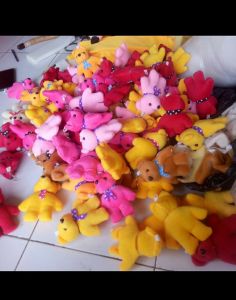 boneka teddybear mini untuk gantungan kunci atw gantungan tas