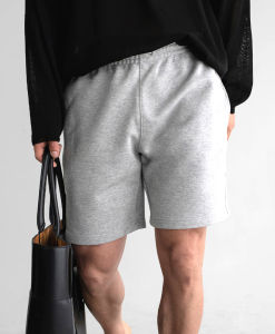 Loose Straight Leg American Casual Sports Shorts Men Outdoor Running Fitness Training Pants 5-Point Sweatpants Summer Youth Popular