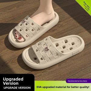 MONLEYTA | Womens Bathroom Hollow Out Slippers Indoor Home Bathroom Cool Sandals Quick Dry Anti-Slip For Spring Summer Autumn Winter