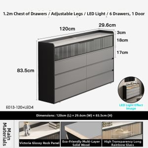 Ultra-thin Modern Drawer Cabinet
