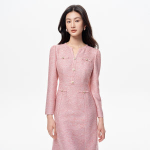 Koradior | Elegant French Style A-line Dress