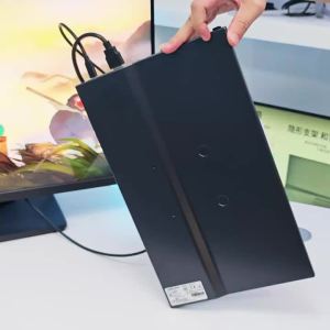 LANLIPU 14inch Portable Monitor 100%sRGB 2.2K 1400P FHD Travel Monitor External Second Computer Display for PC Mac Phone/PS4/5