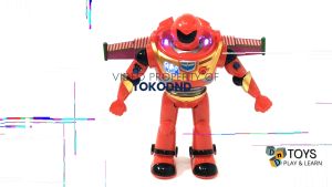 Mainan Anak Robot Warrior Superheroes Rangers Light Sound Hero Series
