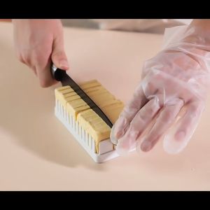 Alat Pemotong Mentega Kotak Penyimpanan Keju Anti Debu Butter Storage Box
