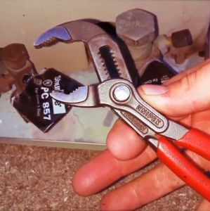 KNIPEX 87 01 150 Cobra® High-tech Water Pump Pliers 8701150 Mini EDC Pipe Wrench 6" Perengkuh Paip