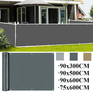 Balcony Privacy Screen Fence Cover UV Protection Weatherproof Waterproof Windscreen for Apartments Patio Outdoor Backyard Porch