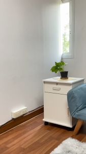 iEASY ตู้เก็บเอกสาร 36x40*56CM ตู้ลิ้นชัก ตู้ใส่ของ ตู้ไม้ ตู้เก็บของ ตู้ไม้เอนกประสงค์ แข็งแรง ทนทาน SIZE 36*40*56CM FD58