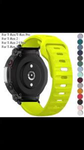 Silicone Strap Watchband For Amazfit T-Rex 3 Smart Watch Silicone Strap Bracelet Correa For Amazfit T-Rex/T Rex Pro 2 Wrist Belt