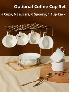 MONGDIO | High Quality Elegant European Style Luxury Coffee Cup Set
