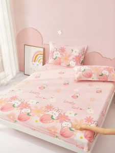 Boyang Home Textile | Winter Milk Velvet Thick Fitted Sheet