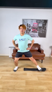 HTD Sport Papan Pilates Board Latihan Otot Alat Olahraga Dirumah Free Timer Digital Matras Anti Slip