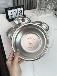 Bát Ăn Trưa Bằng Thép Không Gỉ 304 Hình Hoạt Hình Chống Rơi Dùng Cho Trẻ Em Bát Ăn Trưa Và Bát Đựng Súp Cho Trẻ Mẫu Giáo