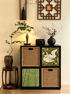 OYIla | Free Combination Vintage Chinese Style Storage Display Cabinet