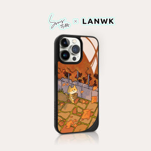 Fall Has Arrived LANWK Magnetic Attraction Phone Case for  13 12 Womens Style Protective Cover High End Design