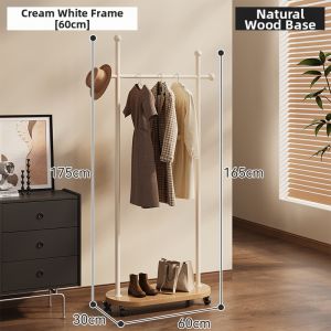 YONGJUE | Moveable Storage Coat Rack