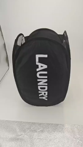 Large Foldable Mesh Laundry Basket Washable Clothes Storage Organizer Space Saving for Bathroom Dorm